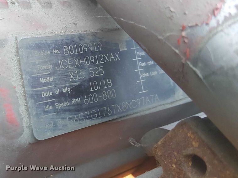 image for item YA1089 2019 Peterbilt 567 semi truck