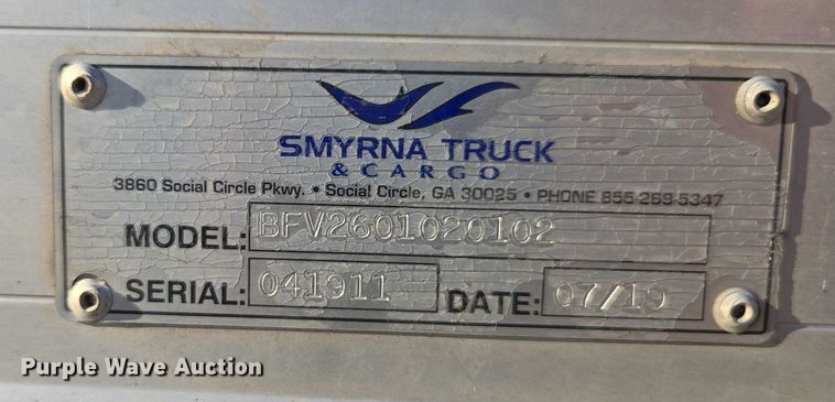 image for item YA1386 2020 Hino  box truck