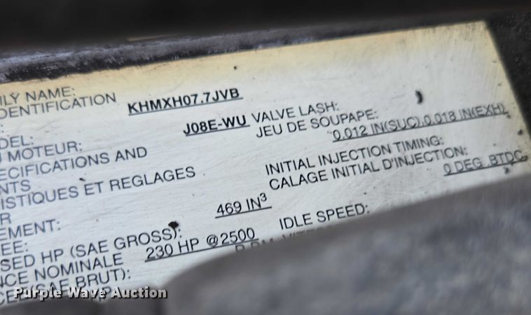 image for item YA1386 2020 Hino  box truck