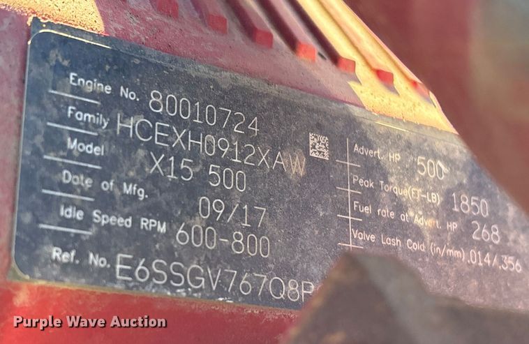 image for item YA1449 2018 Kenworth W900 semi truck