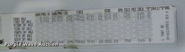 image for item YA1745 2016 Freightliner Cascadia semi truck