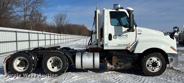 image for item YA2099 2020 International LT625 semi truck