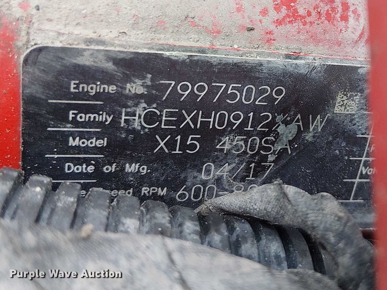 image for item YA2144 2018 Peterbilt 389 semi truck