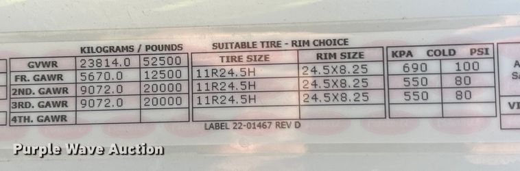 image for item YA2151 2025 Peterbilt 567 semi truck