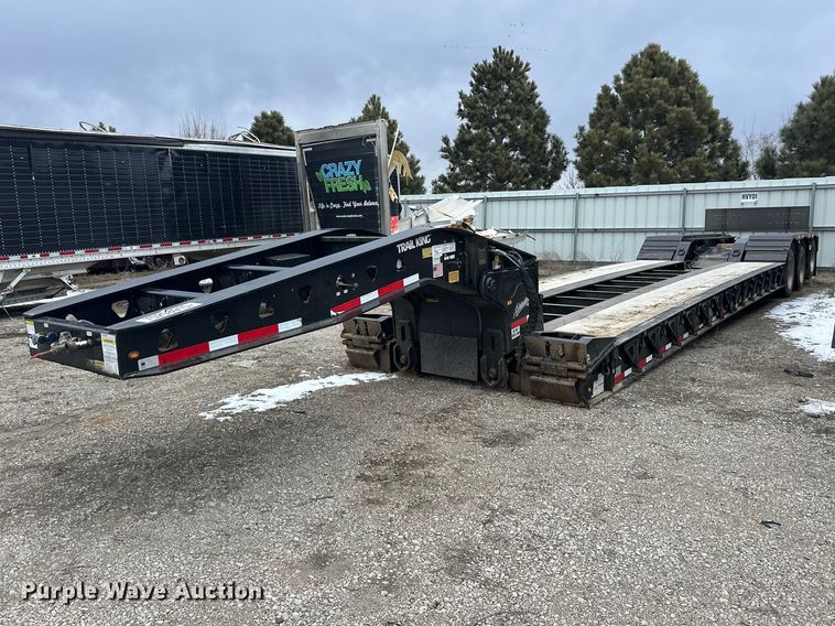 image for item YA2186 2024 Trail King TK110HDG+ lowboy equipment trailer