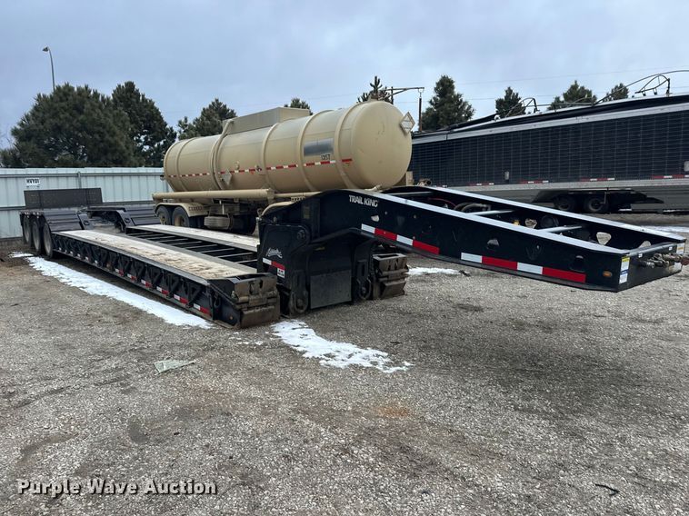 image for item YA2186 2024 Trail King TK110HDG+ lowboy equipment trailer
