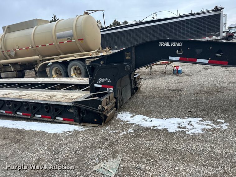 image for item YA2186 2024 Trail King TK110HDG+ lowboy equipment trailer