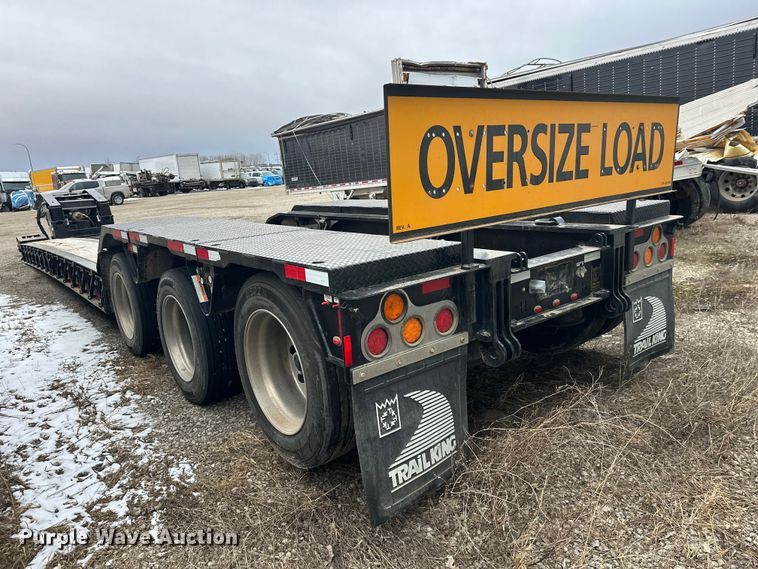 image for item YA2186 2024 Trail King TK110HDG+ lowboy equipment trailer