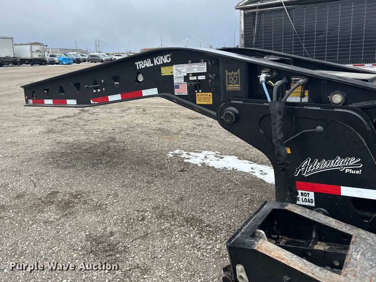 image for item YA2186 2024 Trail King TK110HDG+ lowboy equipment trailer