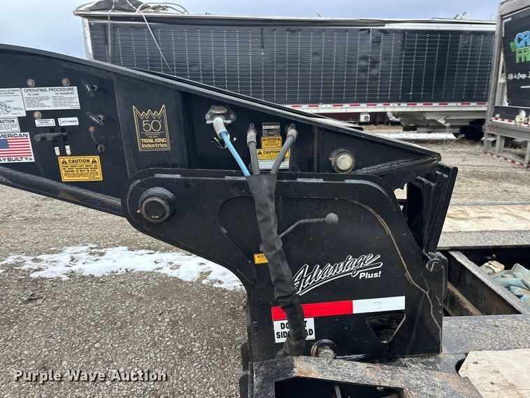image for item YA2186 2024 Trail King TK110HDG+ lowboy equipment trailer