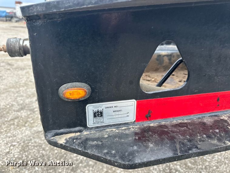 image for item YA2186 2024 Trail King TK110HDG+ lowboy equipment trailer