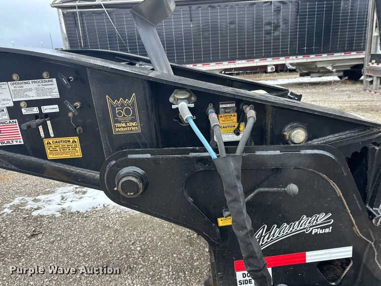 image for item YA2186 2024 Trail King TK110HDG+ lowboy equipment trailer