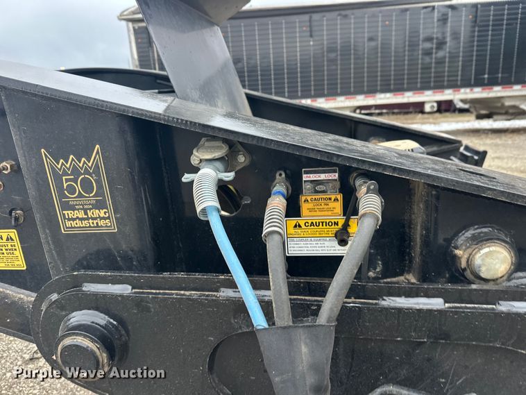 image for item YA2186 2024 Trail King TK110HDG+ lowboy equipment trailer