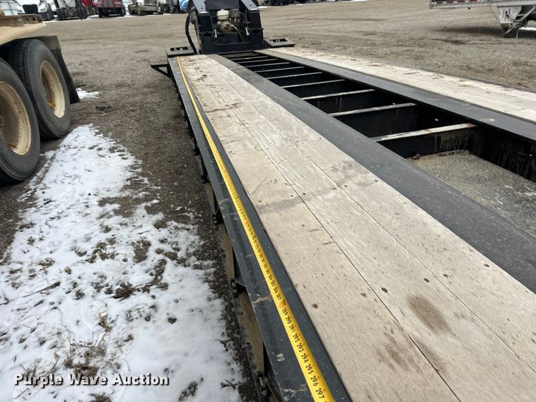 image for item YA2186 2024 Trail King TK110HDG+ lowboy equipment trailer