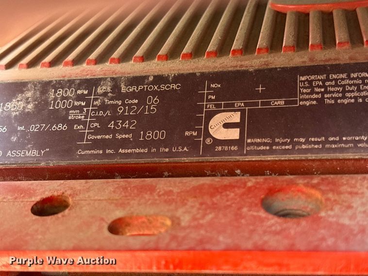 image for item YA2193 2020 International LT625 semi truck