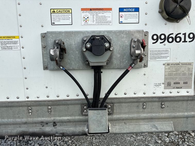 image for item YA2255 2024 Hyundai Translead dry van trailer