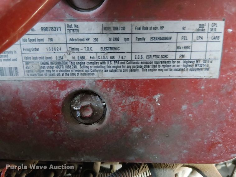 image for item YA2525 2015 Kalmar Ottawa yard truck