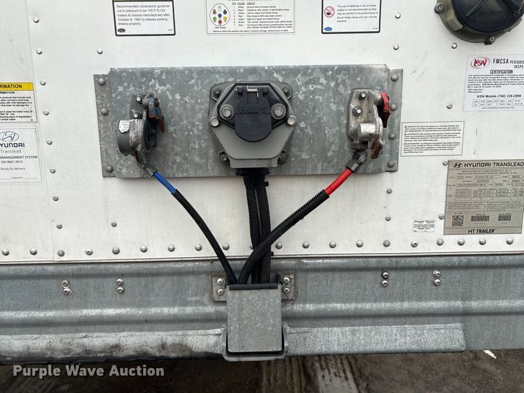 image for item YA2723 2024 Hyundai VC2530152-AJS dry van trailer