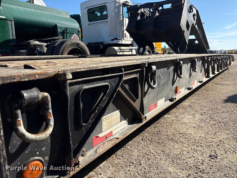 image for item YA2747 2015 Globe lowboy equipment trailer