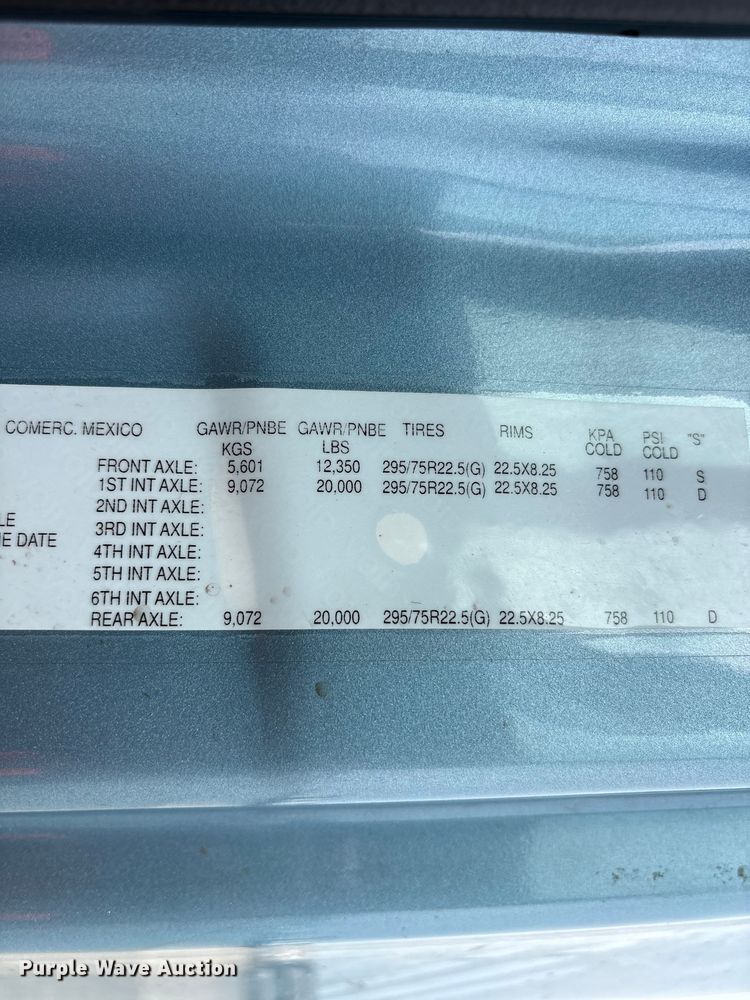 image for item YA2791 2020 Freightliner Cascadia semi truck