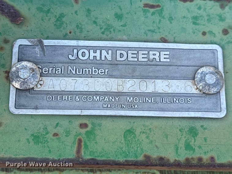 image for item DH1958 John Deere 7300 no-till planter