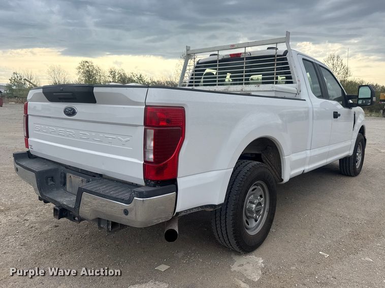 image for item DO8485 2020 Ford F250 Super Duty Ext. Cab pickup truck