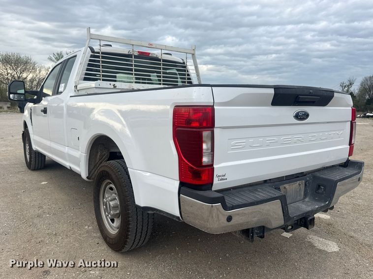 image for item DO8485 2020 Ford F250 Super Duty Ext. Cab pickup truck