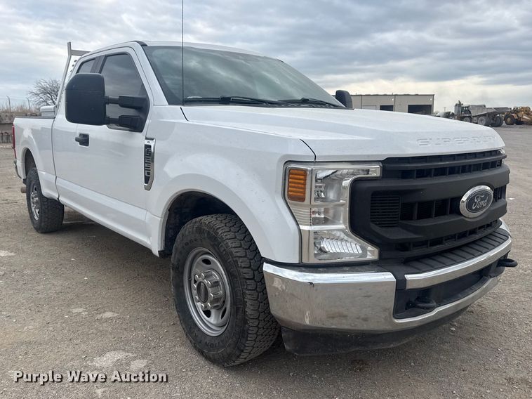 image for item DO8486 2021 Ford F250 Super Duty Ext. Cab pickup truck