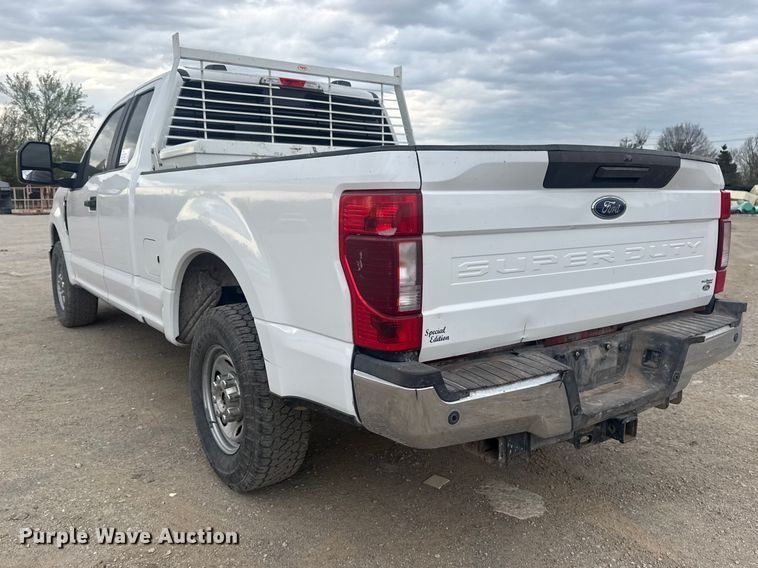 image for item DO8486 2021 Ford F250 Super Duty Ext. Cab pickup truck