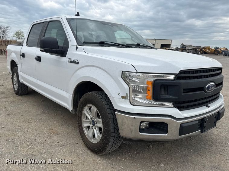 image for item DO8487 2020 Ford F150 Crew Cab pickup truck