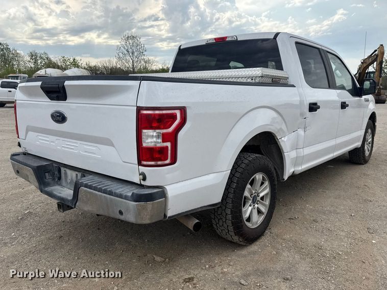 image for item DO8487 2020 Ford F150 Crew Cab pickup truck