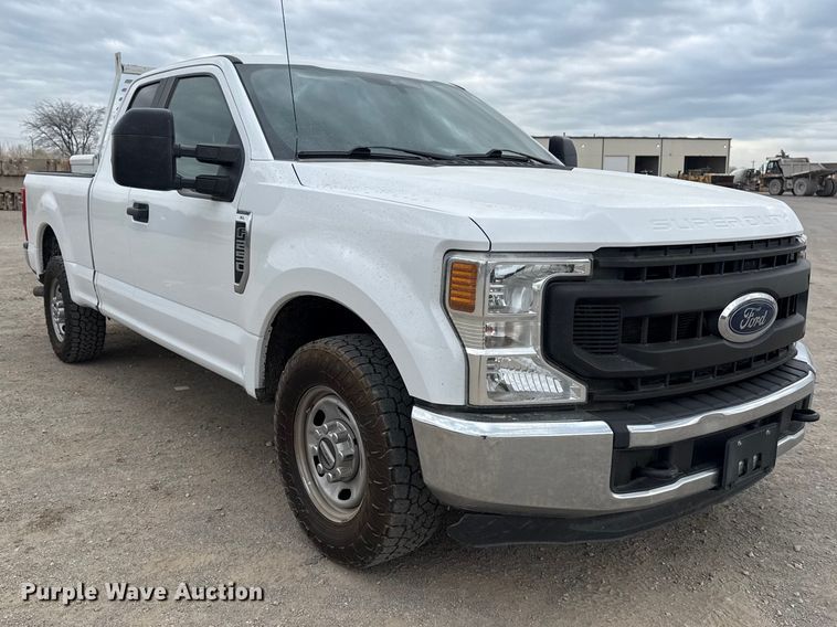 image for item DO8488 2021 Ford F250 Super Duty Ext. Cab pickup truck