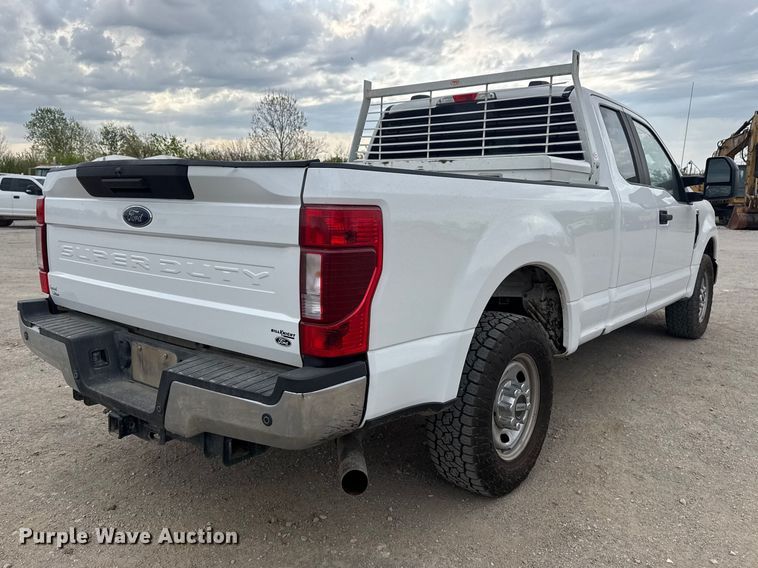 image for item DO8488 2021 Ford F250 Super Duty Ext. Cab pickup truck