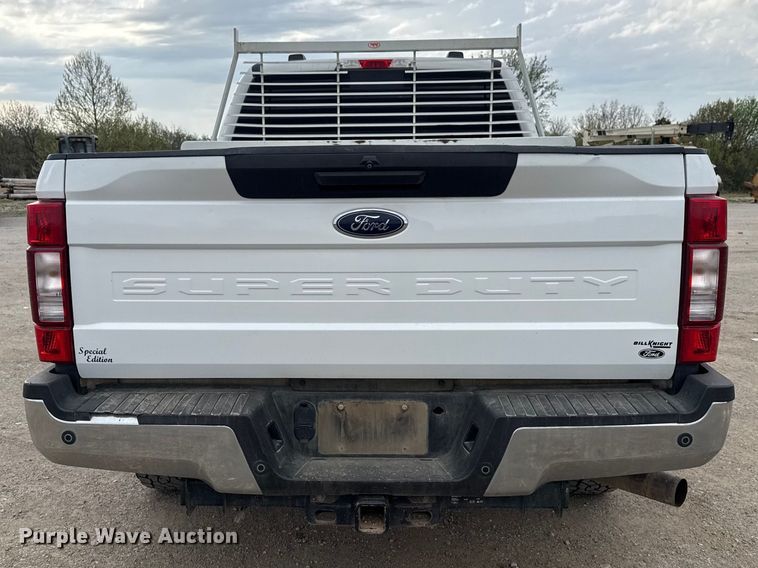 image for item DO8488 2021 Ford F250 Super Duty Ext. Cab pickup truck