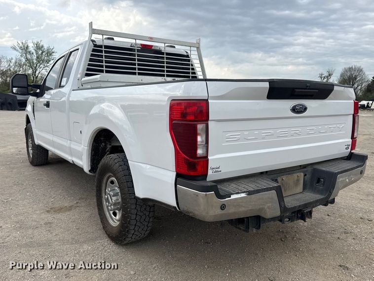 image for item DO8488 2021 Ford F250 Super Duty Ext. Cab pickup truck