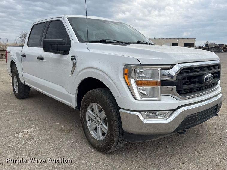 image for item DO8490 2021 Ford F150 Crew Cab pickup truck