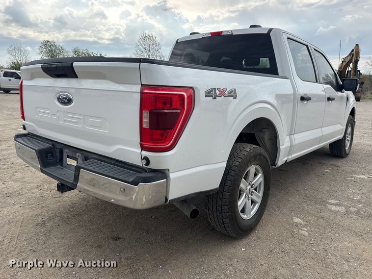 image for item DO8490 2021 Ford F150 Crew Cab pickup truck