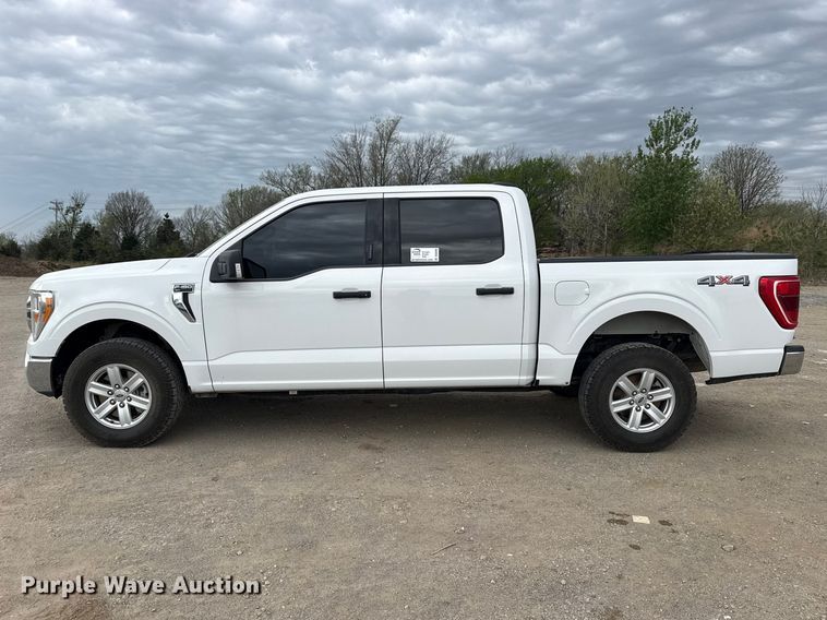 image for item DO8490 2021 Ford F150 Crew Cab pickup truck