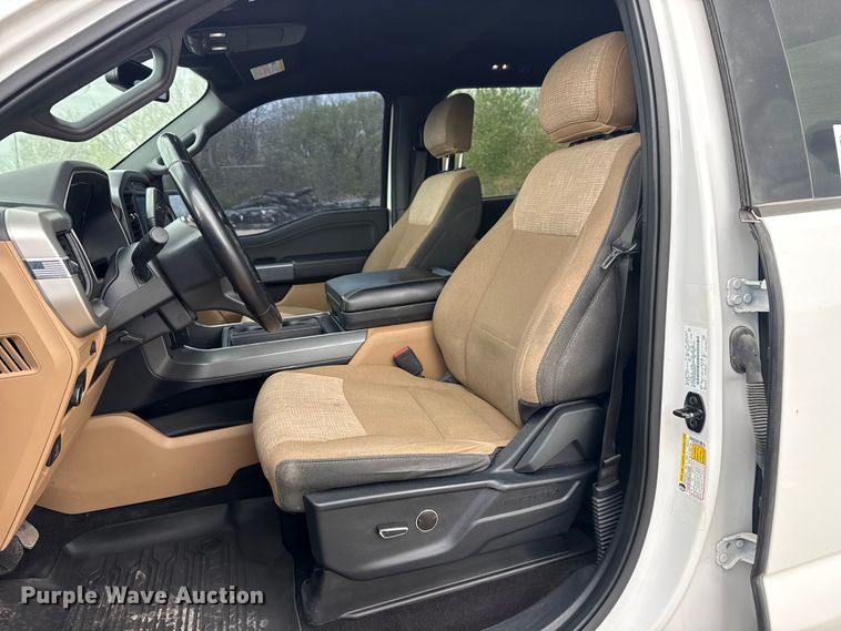 image for item DO8490 2021 Ford F150 Crew Cab pickup truck