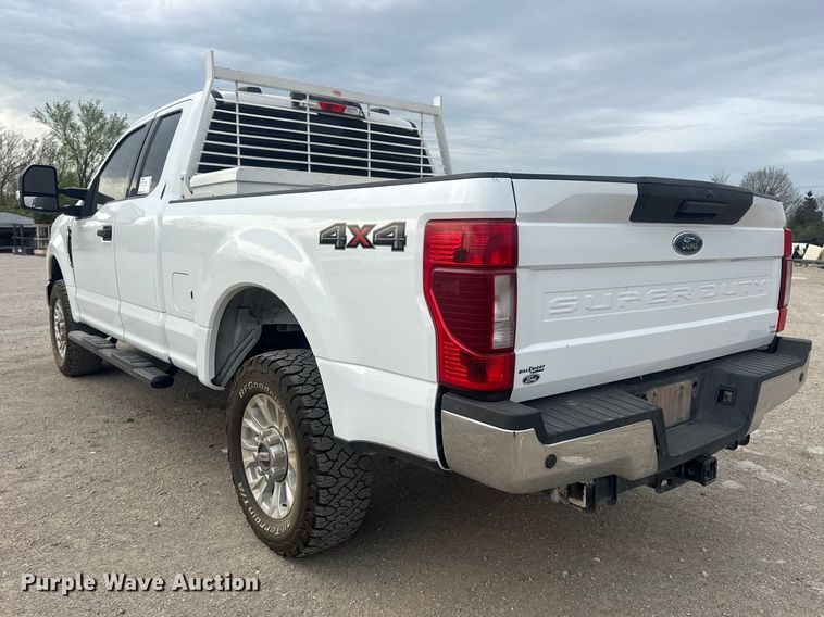 image for item DO8491 2022 Ford F250 Super Duty Ext. Cab pickup truck