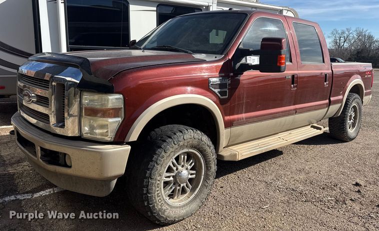 image for item DQ4263 2008 Ford F250 Super Duty Crew Cab pickup truck