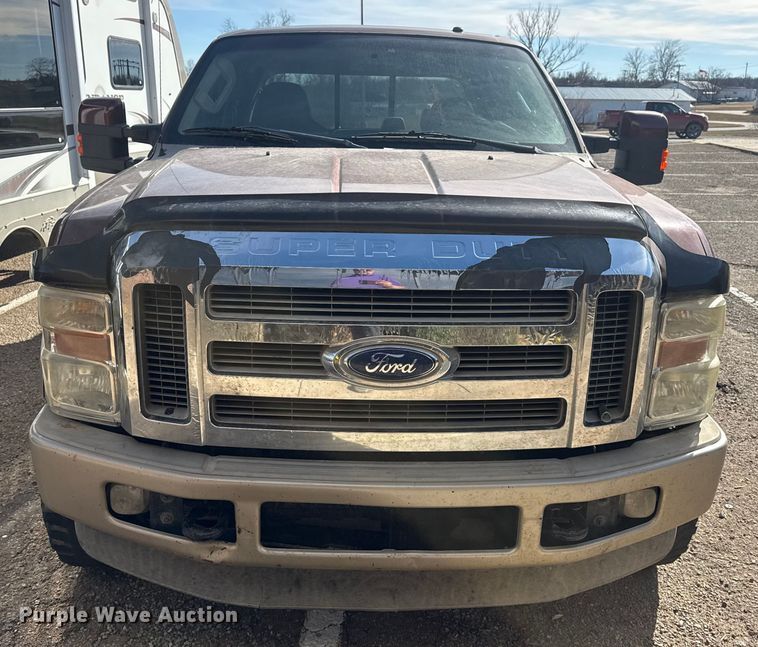 image for item DQ4263 2008 Ford F250 Super Duty Crew Cab pickup truck