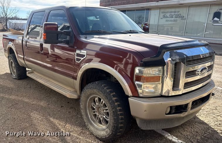 image for item DQ4263 2008 Ford F250 Super Duty Crew Cab pickup truck