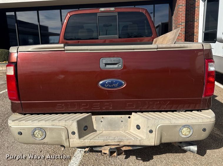 image for item DQ4263 2008 Ford F250 Super Duty Crew Cab pickup truck