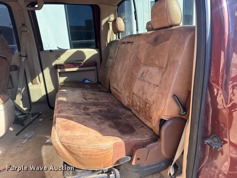 image for item DQ4263 2008 Ford F250 Super Duty Crew Cab pickup truck