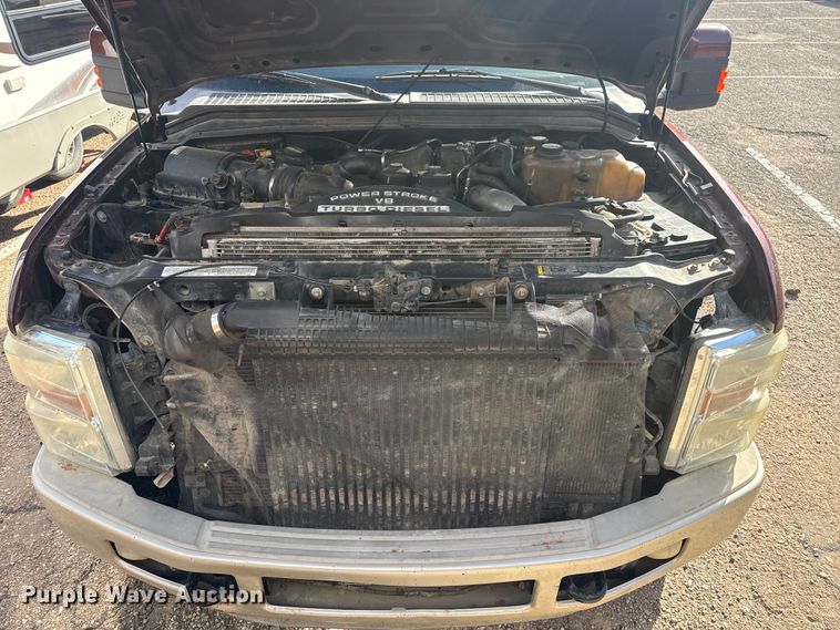 image for item DQ4263 2008 Ford F250 Super Duty Crew Cab pickup truck