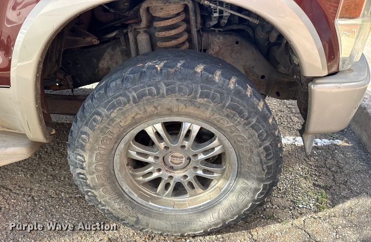 image for item DQ4263 2008 Ford F250 Super Duty Crew Cab pickup truck