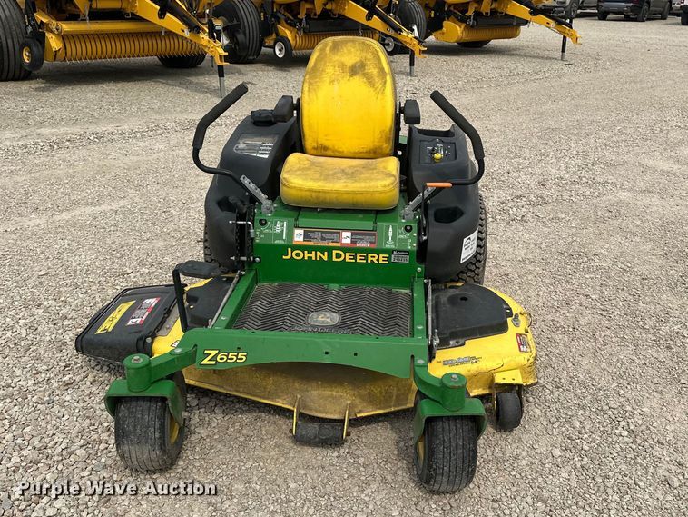 image for item DQ7761 2011 John Deere Z655 ZTR lawn mower