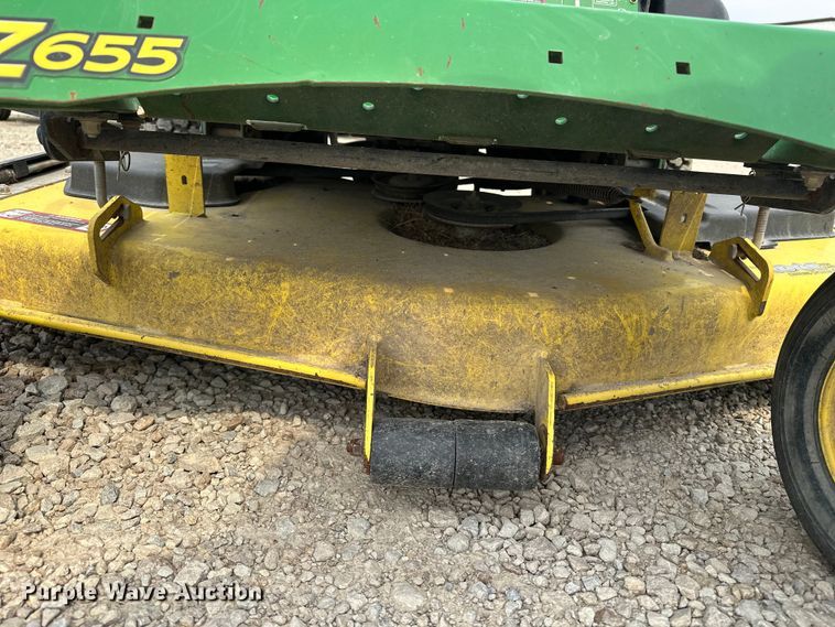 image for item DQ7761 2011 John Deere Z655 ZTR lawn mower