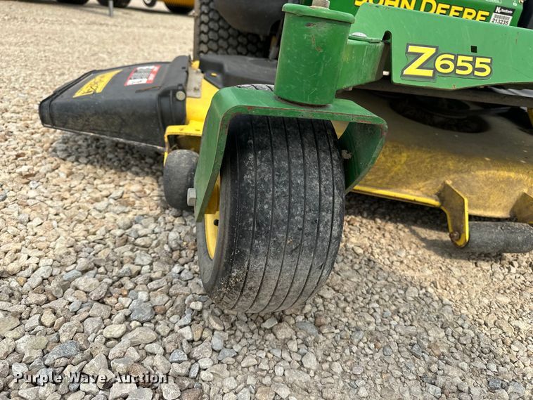 image for item DQ7761 2011 John Deere Z655 ZTR lawn mower